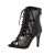 Heels Dance Class Bootie – Sandalias de tacón alto con cordones y boca de pescado, zapatos de baile para mujer, sandalia y confort, 04 negro, 42 EU
