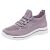 Genérico Zapatillas Mujer Vestir Zapatos con Horma Ancha Zapatos Casuales para Mujer,Deportivos de Primavera,Verano Y Otoño,de Malla Transpirable,Deportivas Deportivas (Purple,40)