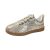 Genérico Deportivas Running Mujer Casual Zapatillas Deporte Zapatillas de con para Mujer,Zapatos Casuales con Lentejuelas Y,Zapatos para Caminar Deportivas de Running (Gold,41)