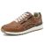 ARRIGO BELLO Zapatillas Hombre Zapatos Vestir Casual Deportivas Transpirables Gimnasio Correr Sneakers Talla 41-46(B Marrón,Numeric_44)