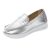 Zapatos Mujer Ancho Especial Cómodos Transpirables Gimnasio Sneakers Zapatos Casuales de Gruesa con Punta Redonda de Cuero para Damas Deportivas Deporte para Mujer