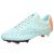 LECYGNB Zapatillas de Fútbol para Hombre Spike Profesionales Atletismo Entrenamiento Ligero Zapatillas de Deporte Turf Trainers Antideslizantes Botas de Fútbol Turquesa EU 39