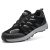 Kricely Zapatos de Senderismo Hombres Zapatillas Trekking Zapatilla Trail Running Botas de montaña Bajo Zapatillas de Camping Calzado Deportivas Ligeras Transpirable al Aire Libre (Negro 42)