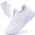 BUBUDENG Zapatillas Running para Mujer Casual Tenis Asfalto Zapatos Deporte Fitness Gym Correr Gimnasio Deportives Transpirables Seguridad Atlético Trekking Bambas Plataform Sneakers