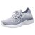 SHOBDW Zapatillas para Correr Mujer De Deporte con Cuña Calcetines Malla Prendas Vestir Exteriores Informales Zapatos Deportivos Zapatilla Casual Negras Blancas Running Casa Verano 42