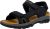 Skechers TRESMEN HIRANO, Sandalias de Punta Descubierta para Hombre, Black Synthetic, 44 EU