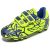 Botas Futbol Niño 34 Antideslizante Césped Artificial Tacos Zapatillas de Futbol con Tacos Azul Verde
