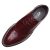 ANUFER Hombres Inteligente Punta Puntiaguda Zapatos de Vestir con Cordones Formal Negocios Boda Brogues Borgoña P110 EU43
