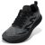 Geococcyx Zapatillas Hombre Puntera Ancha Zapatos de Running Transpirables Fitness Casual Negro 43EU