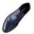 ANUFER Hombres Inteligente Punta Puntiaguda Zapatos de Vestir con Cordones Formal Negocios Boda Brogues Azul Marino P110 EU41