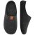 Zapatillas Hombre Mujer Invierno Zapatillas de Fieltro Antideslizantes Cálido Zapatillas de casa(Negro, 43EU)