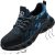 Calzado de Seguridad Hombre Mujer Ligeros Zapatos de Seguridad con Punta de Acero Anti-aplastamiento Zapatillas Deporte Antideslizante Resistentes a Golpes y Rozaduras Negro Azul 40 EU